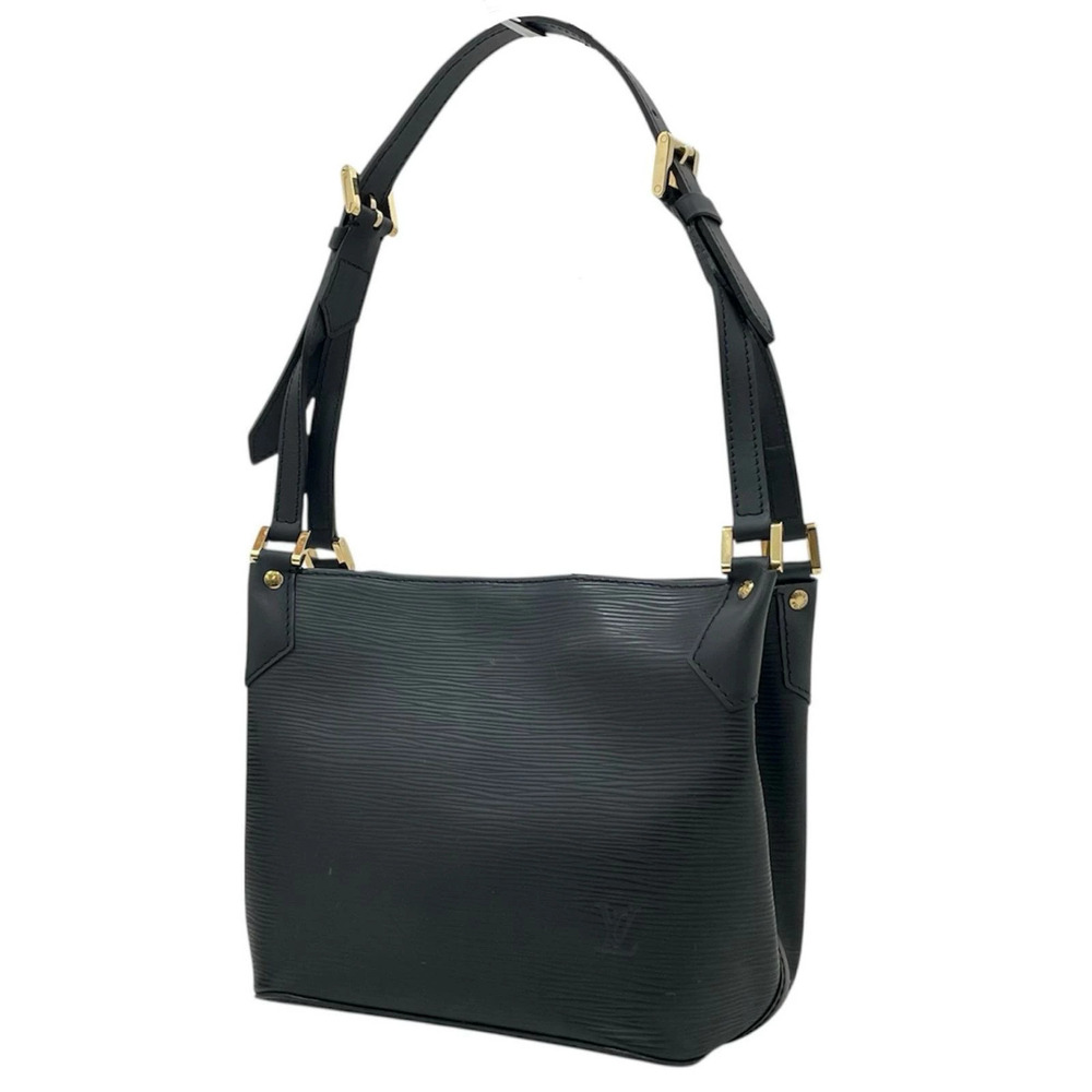 Louis Vuitton Mandala Epi Shoulder Bag Leather Black
